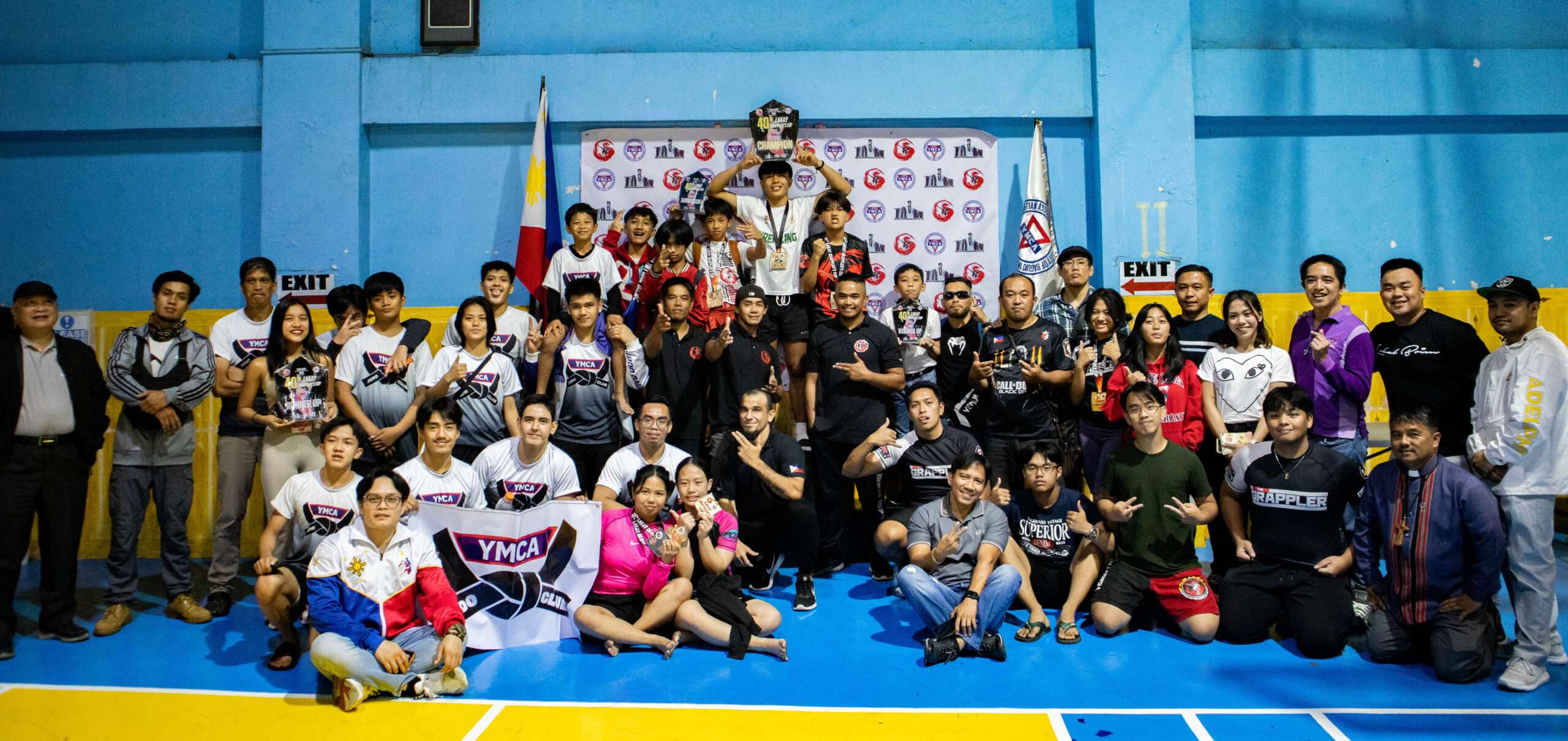 Lakay Central, YMCA tops 40th Grappling Cup