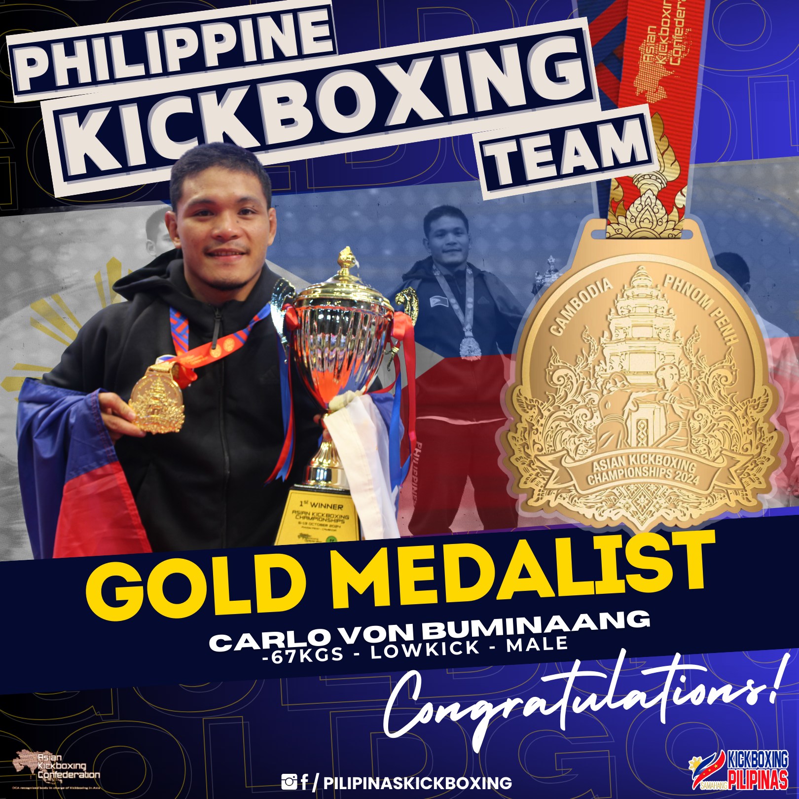 Bumina-ang whips gold in Asian kickboxing tilt